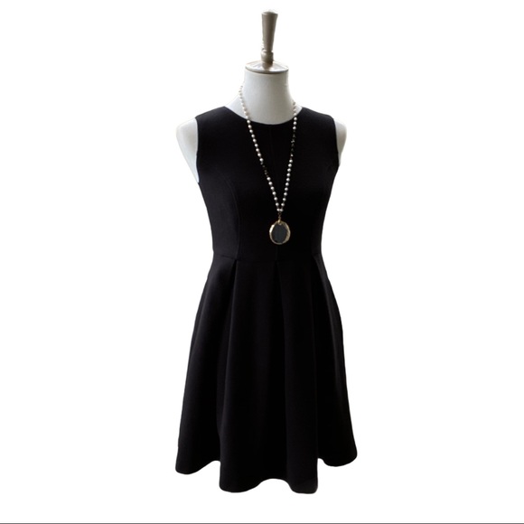 Boden Black Shift Sheath Holiday Dress | 4 Petite - Picture 7 of 16